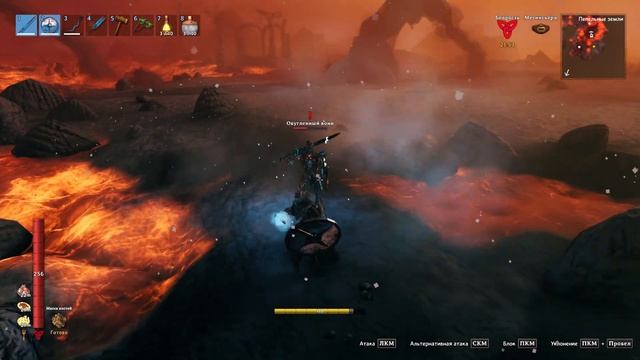 #Valheim #ashlands #пепельные земли #22 зачистка пары замков ради самоцветов