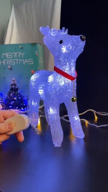 Новогодняя фигурка под ёлку. Олень. Новый год! смотреть онлайн