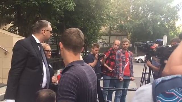 Предварительное слушание по делу Никиты Белых - 23.08.2017 смотреть онлайн