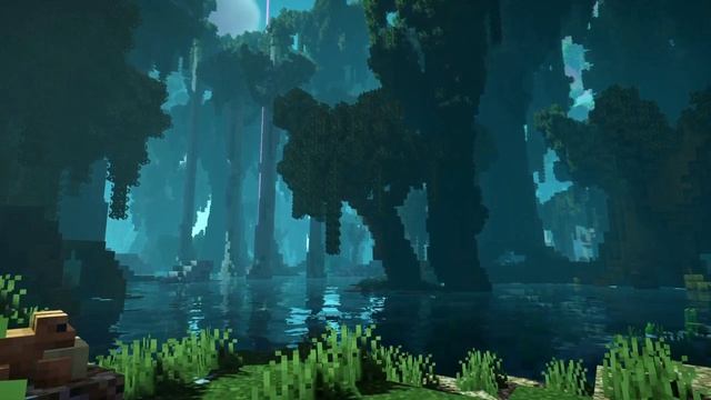 Колыбельная майнкрафт. Залипательное расслабляющее видео. Наслаждайтесь..) смотреть онлайн