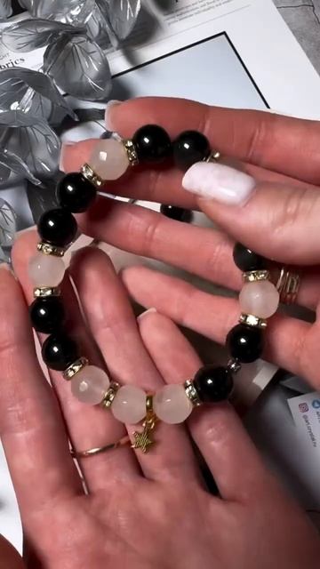 Браслеты из камней ручной работы #украшенияручнойраб? смотреть онлайн