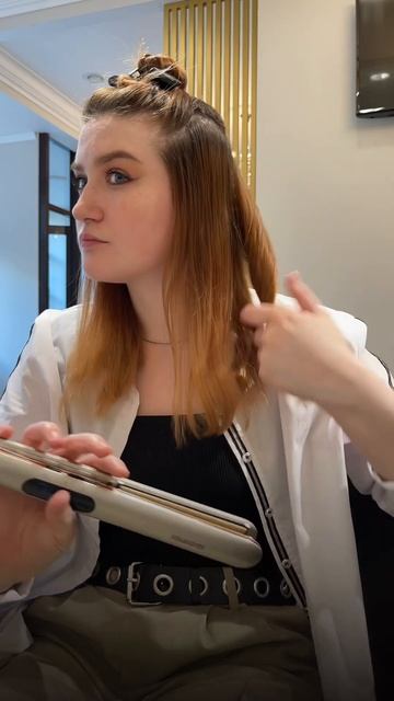 Легкая укладка волос на утюжок | как укладывать волосы смотреть онлайн