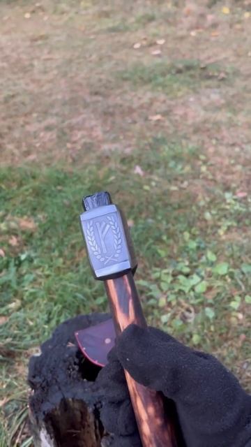 Топор воронёный ручной работы 🐦⬛ смотреть онлайн