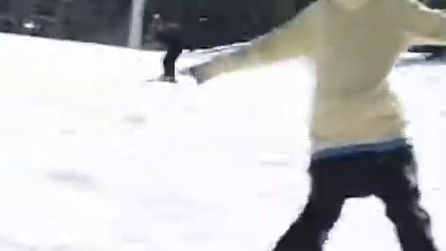 How to Snowboard.сноуборд видео.  Linking Turns on a Snowboard.