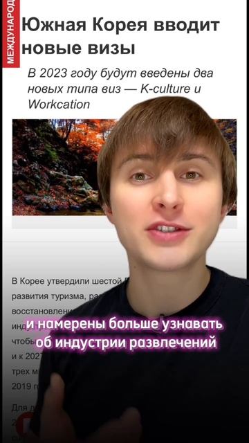 🪪 2 новые визы по которым можно жить и работать Корее ? смотреть онлайн