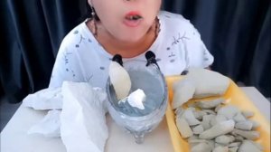 ем Мел и Глину сухой хруст, паста из глины