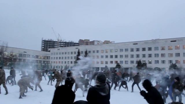 КНУ vs КПИ снежная битва смотреть онлайн