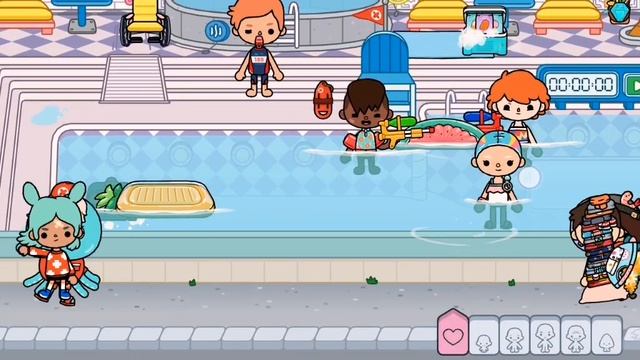 пришла в бассейн обзор. смотреть онлайн