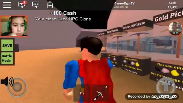 Сегодня я супер герой|Roblox смотреть онлайн