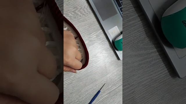 Набор петель. Смена номера крючка и изменение плотности вязания. смотреть онлайн