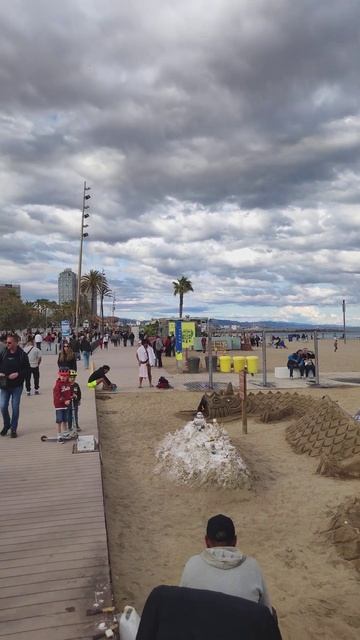 ИСПАНИЯ - ПЛЯЖИ БАРСЕЛОНЫ #испания #барселона #spain #barcelon смотреть онлайн