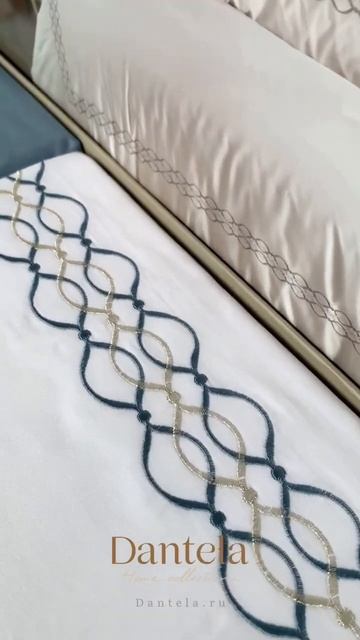 Комплект постельного белья с вышивкой Misra