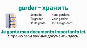 ТОП 200 французских глаголов с примерами (часть 1) 🇫🇷