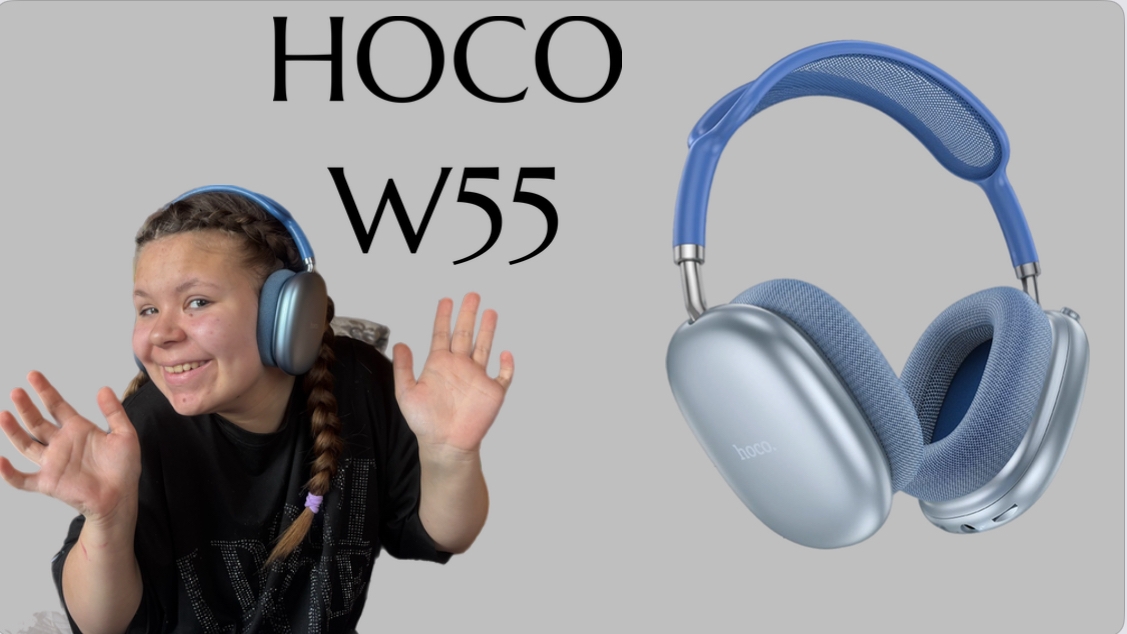 Hoco w55. Беспроводные наушники! 🎧 Обзор и тестирование. смотреть онлайн