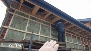 Утепление деревянного дома