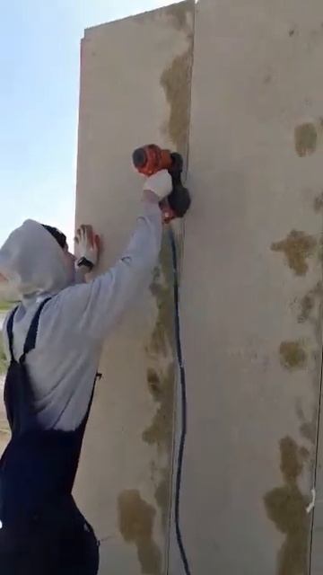 Монтаж стен дома из СИП панелей GREEN BOARD - «Дом в Крыму» смотреть онлайн