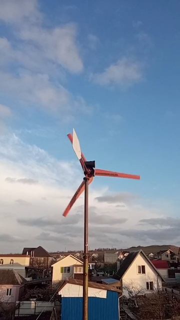 Когда включили ветер. Работа ветрогенератора смотреть онлайн