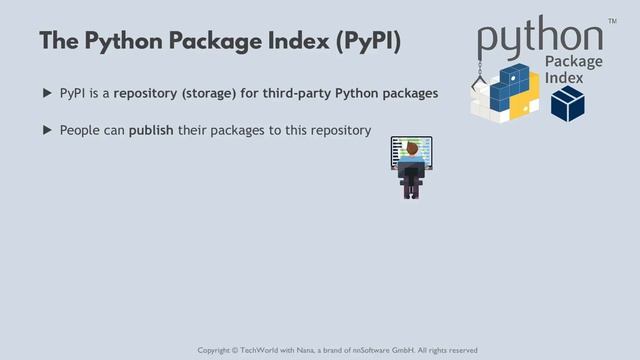 13.19 Packages, PyPI and pip смотреть онлайн