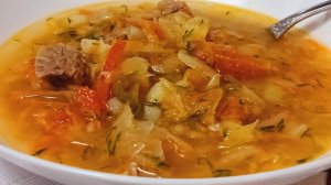🥬 Вот как готовить ЩИ из свежей,  молодой, зеленой капусты.