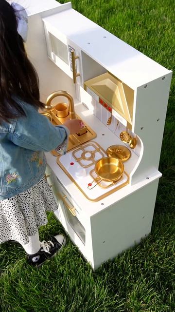 Деревянная детская кухня с водой европейского стиля #k смотреть онлайн