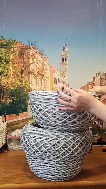 Березовый дуэт#плетение#ротанг#рукоделие смотреть онлайн