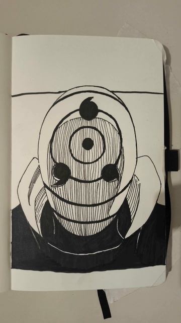 Учиха Обито весь этот мир Поделка! #аниме #арт смотреть онлайн