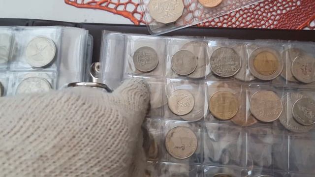 Моя коллекция иностранных монет часть 4