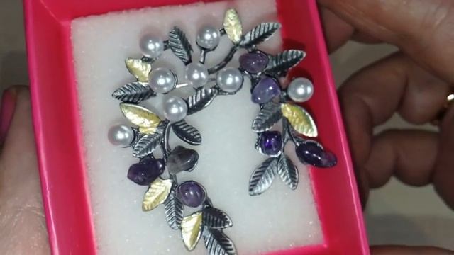Бижутерия с Алиэкспресс#Большая распродажа#Её величество брошь.. смотреть онлайн