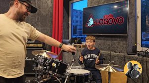 Акустические барабаны в студии (№144) #yamaha #zildjian