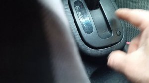 Ниссан Микра. Подсветка АКПП