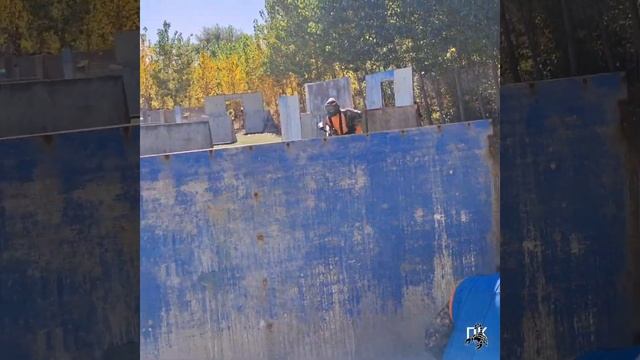 Девочки играют хитро #пейнтбол