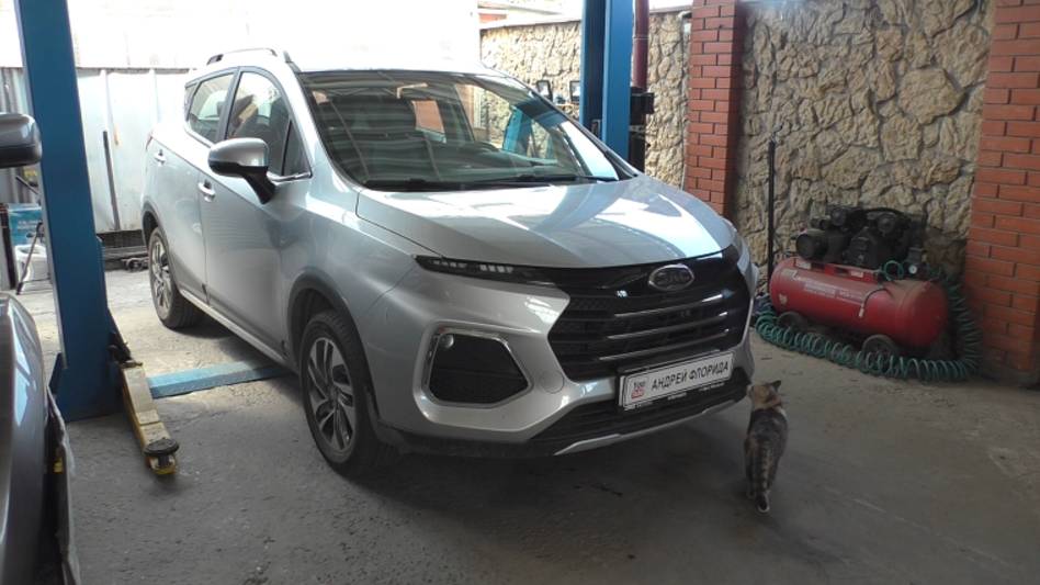 Установка защиты картера ALFeco на JAC JS3 1,6 2024 года смотреть онлайн