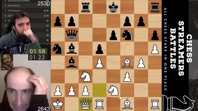 БЕЗУСЛОВНО ОН ЭТОГО ХОЧЕТ! // IM ШУРА ГЕЛЬМАН vs IM ЭРИК РОЗЕН #chess #шура #viral смотреть онлайн