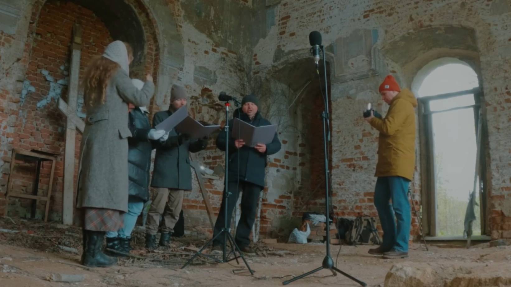Записал Хор в (Не) Заброшенном Храме, деревня Ратчино, урочище Губино, Покровский Храм, Влог смотреть онлайн