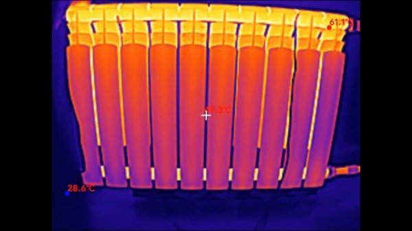 Вентиляторы под батарею + тепловизор!
