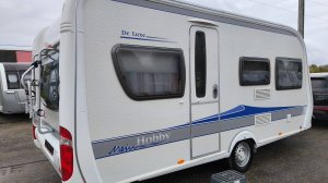 Немецкий автодом-турист,караван Hobby на 4 места с мувером и палаткой под категорию прав В