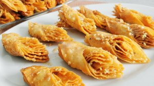 Пахлава "Крымская". Хрустящая, нежная, очень вкусная в медовом сиропе с орехами.