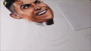 ●Рисование Роналду●     ●Drawing Ronaldo●