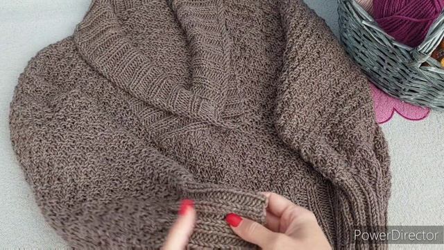 ДЖЕМПЕР С ШАЛЕВЫМ ВОРОТОМ смотреть онлайн