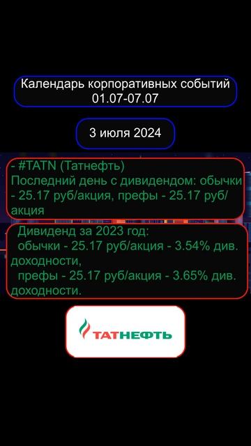 #календарь_трейдера #инвестиции #трейдинг #события #ак? смотреть онлайн