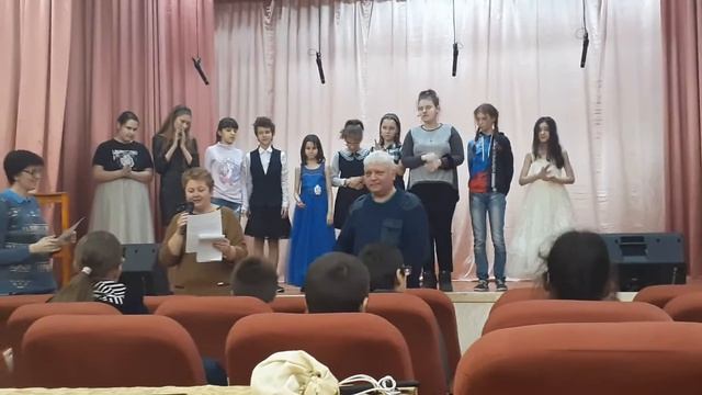 Внутришкольный отборочный тур на фестиваль белая трость