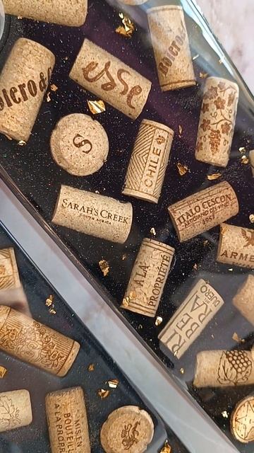 Сервировочная доска, подстаканники из эпоксидной смо? смотреть онлайн