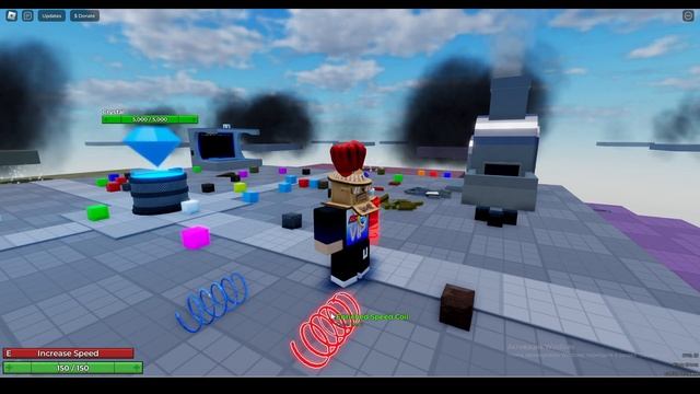 Как в Roblox Modded Cube Combination сделать Leaping, Fast и Explosive Coil смотреть онлайн