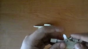 Пистолет Макарова из картона часть 2