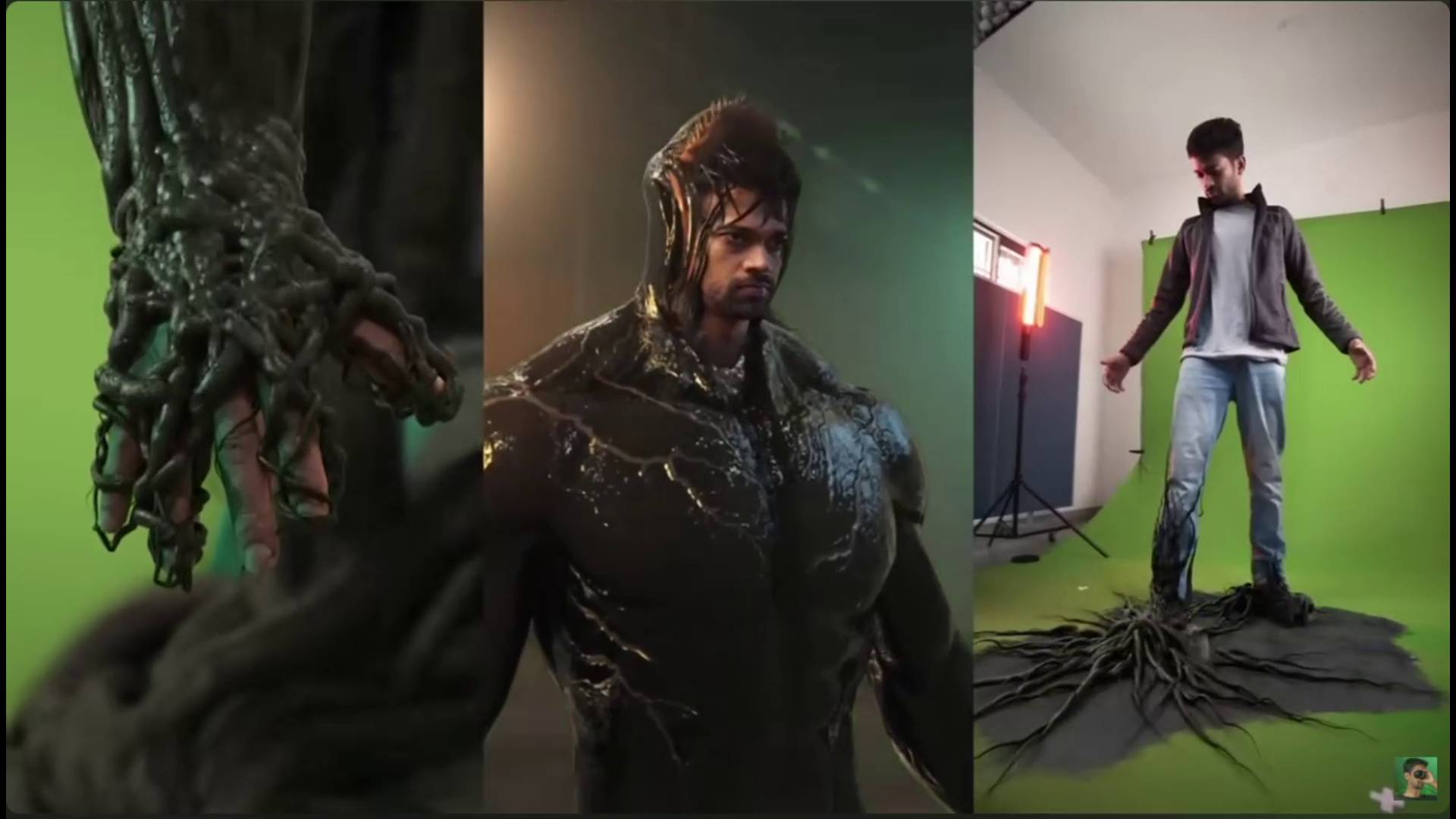 Я превратил себя в ВЕНОМА с помощью VFX смотреть онлайн