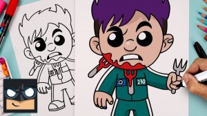 Как нарисовать ТАНОСА из ИГРЫ В КАЛЬМАРА (БЕЗ ЛИШНИХ СЛОВ)