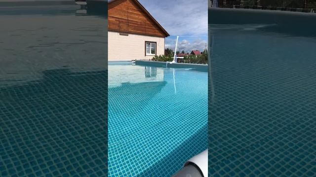 Каркасный бассейн в Сибири. Часть 9. смотреть онлайн