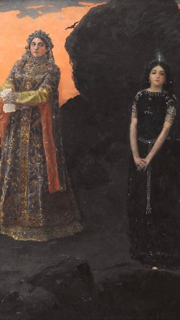 Виктор Васнецов. Три царевны подземного царства. 1881 #? смотреть онлайн