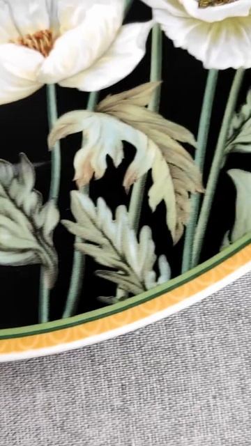 ТАРЕЛКА ЗАКУСОЧНАЯ МАКИ 20,5СМ ЧЕРНАЯ смотреть онлайн