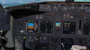Microsoft Flight Simulator Боинг 737-800 посадка в Казани ( при помощи системы ILS )